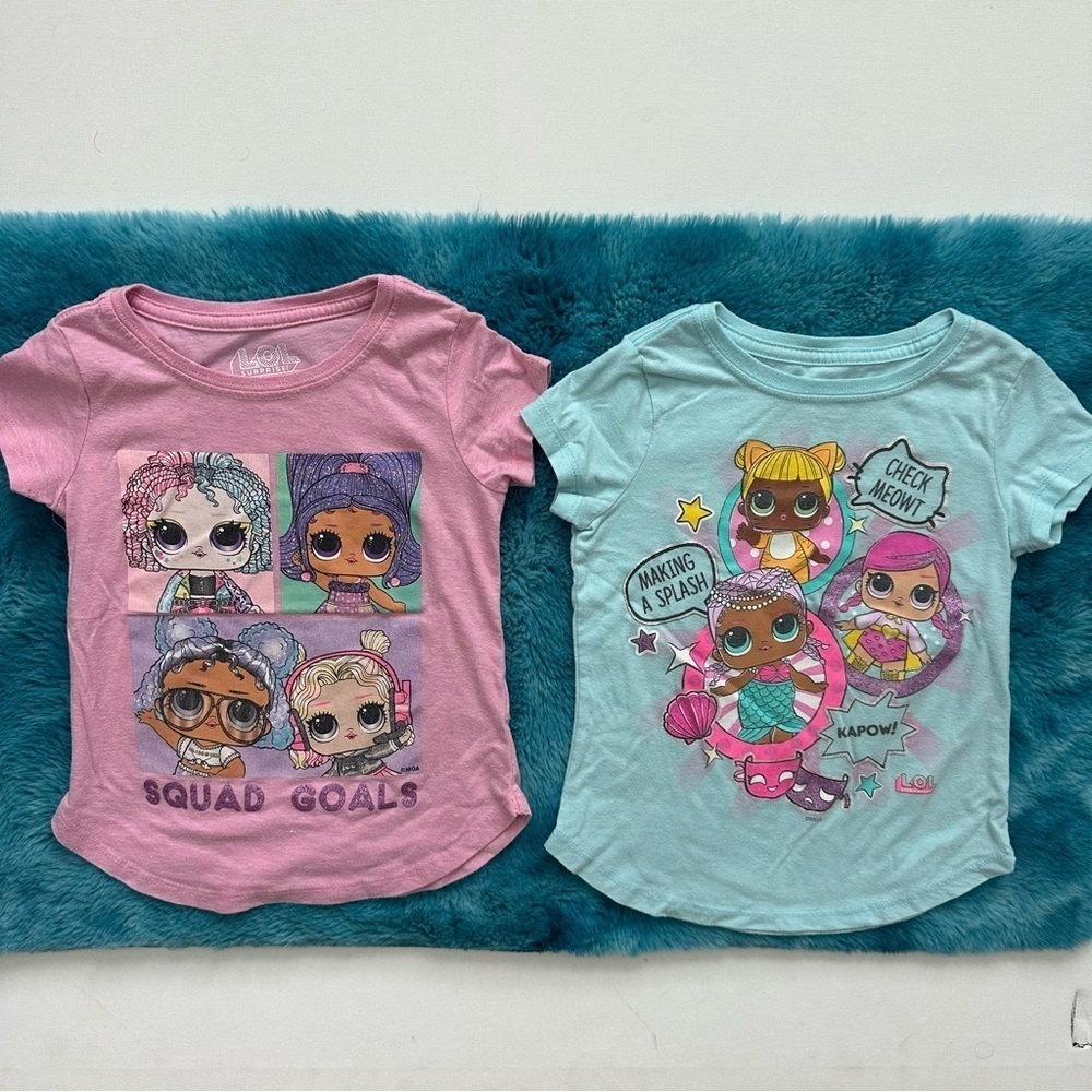 L.O.L. Surprise! Girls Graphic Tees Size XS (4-5)